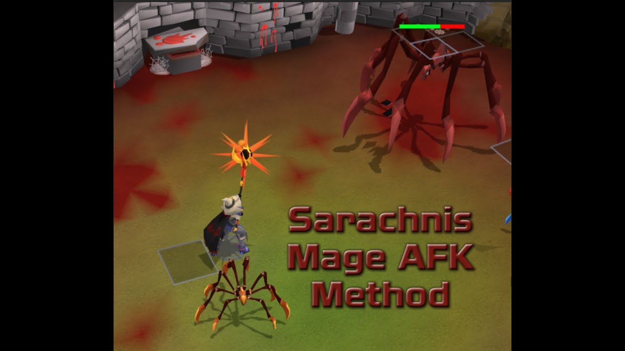 OSRS Best Sarachnis Method! (Tumeken's Shadow AFK w/ 55+ KPH)