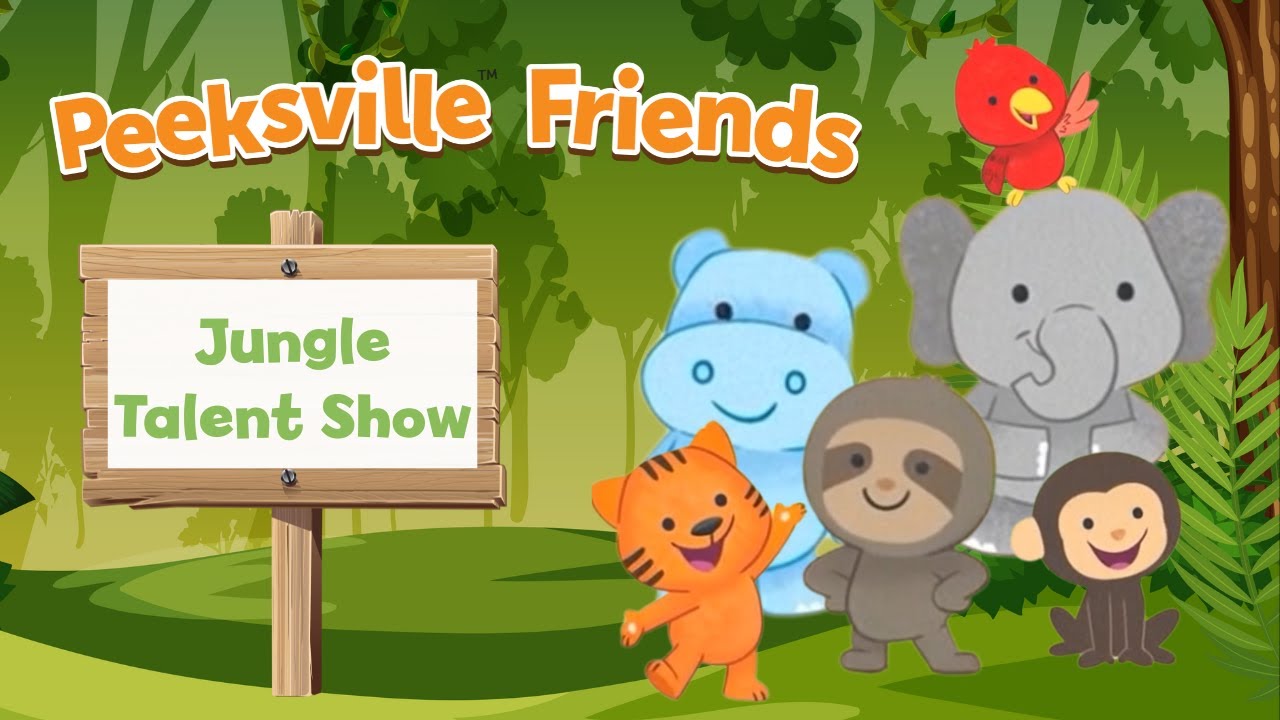 Jungle Talent Show | Fun Cartoon Story for Toddlers | Learn & Laugh!