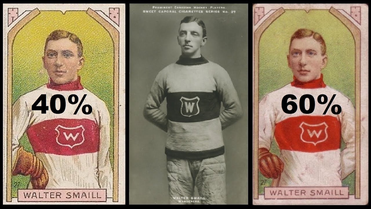 Blast From The Past: 1910 C55 Hockey Card Variations Against 1911 Sweet Caporal Examples.