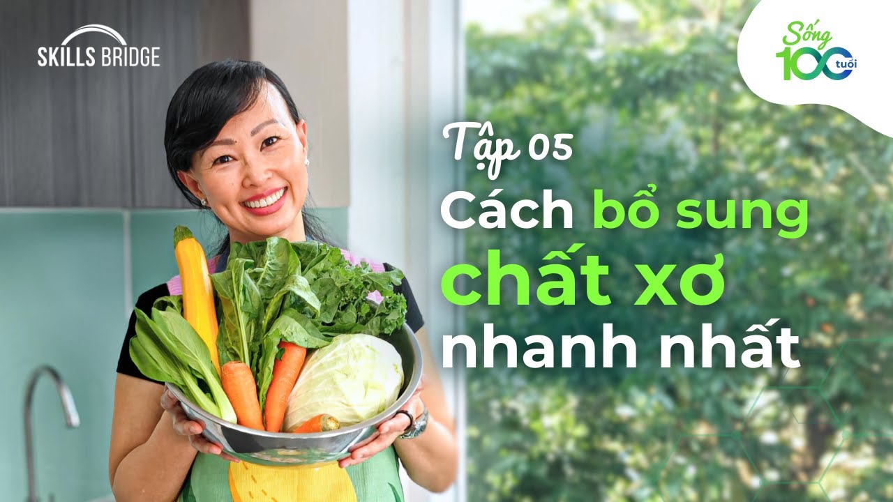 Hướng Dẫn Làm Rau Củ Xay: Bí Quyết Bổ Sung Rau Củ Cho Người Bận Rộn | Sống 100 Tuổi EP5
