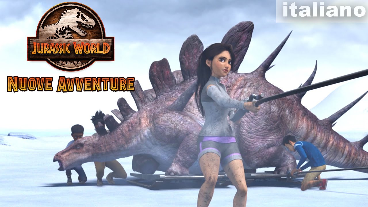 Salvataggio sottozero del Kentrosauro | JURASSIC WORLD NUOVE AVVENTURE | Netflix