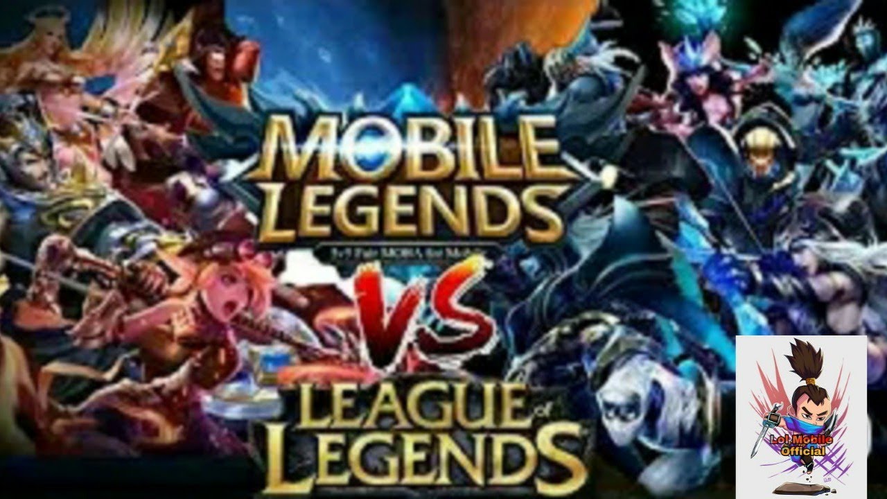 LOL MOBILE VS MOBILE LEGEND TRAILER