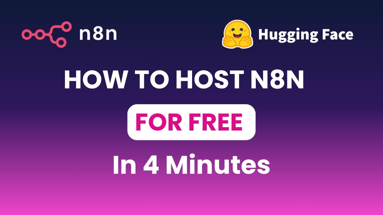 How To Host N8N For FREE In 4 Minutes | Supabase | Hugging Face