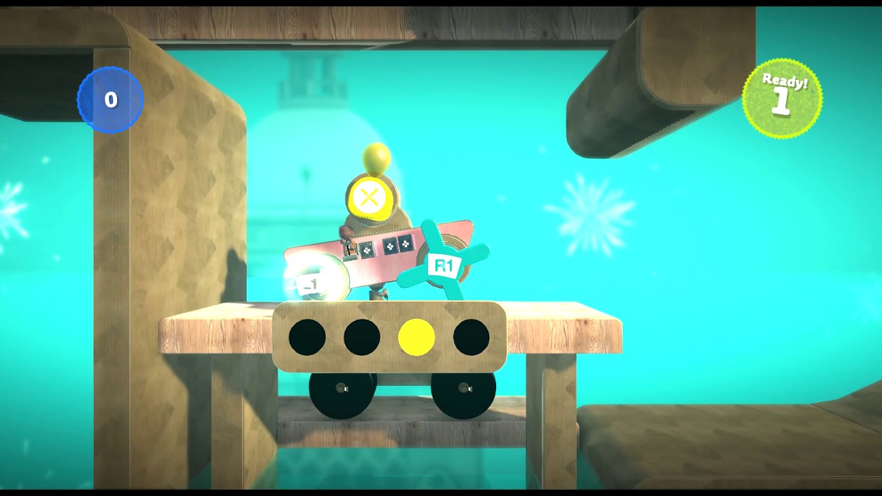 Unused Level: Ziggurat Blueprint - LittleBigPlanet 3 (PS4)