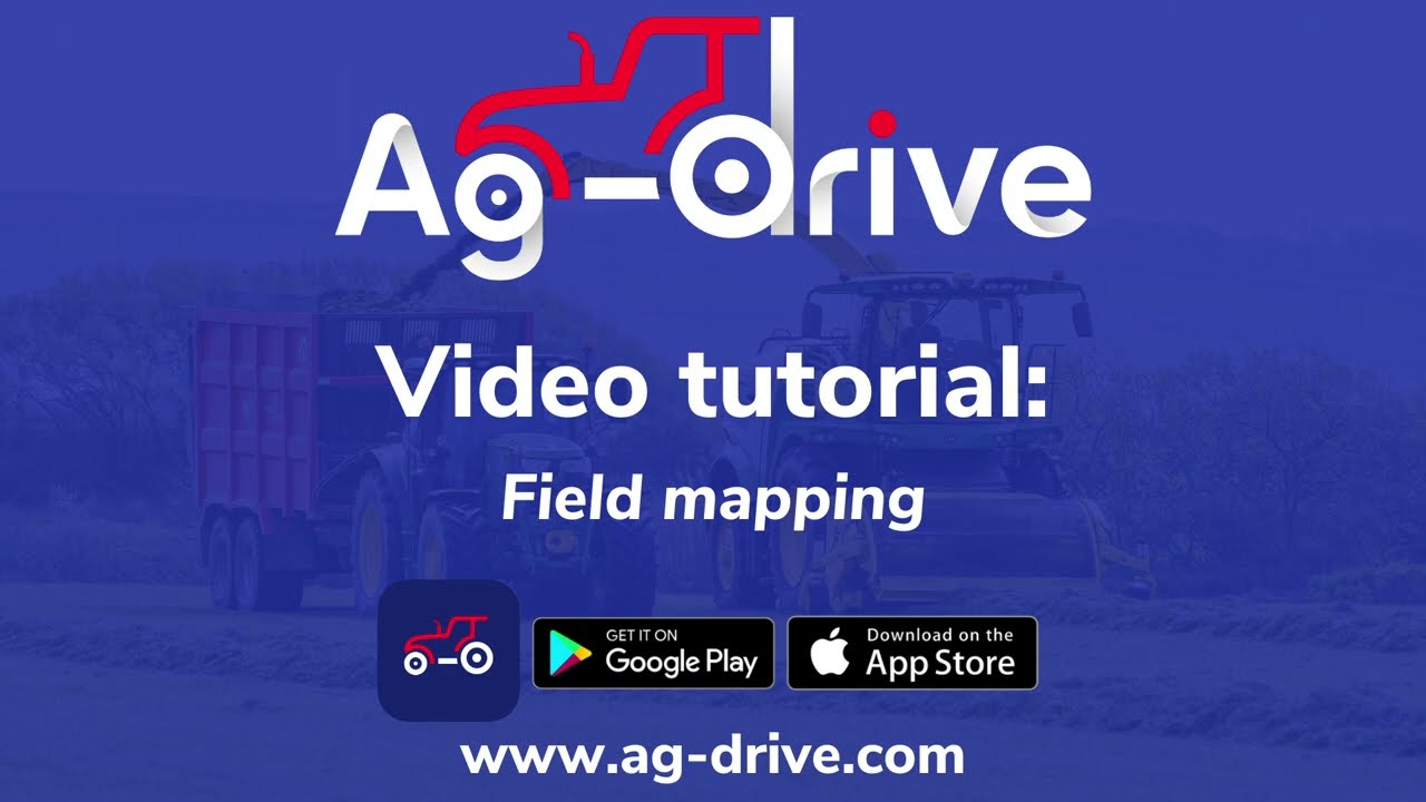 Ag-drive tutorial: Field mapping
