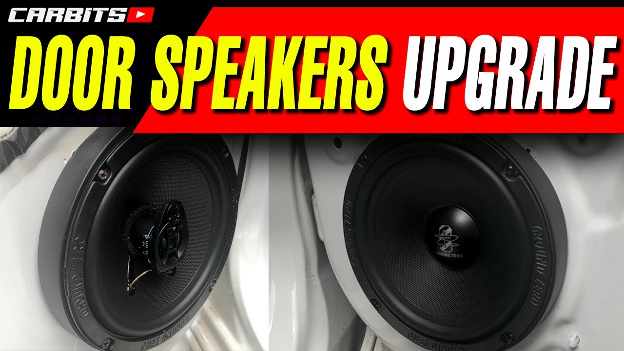 How to upgrade your car audio speakers | Installing Ground Zero Iridium Speakers | #CARBITS