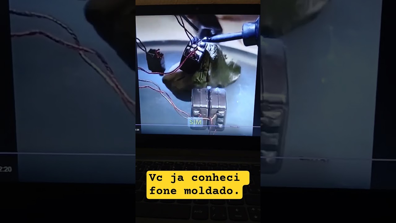 FONE MOLDADO CONHE&Ccedil;A COMO E PRODUZIDO. ..