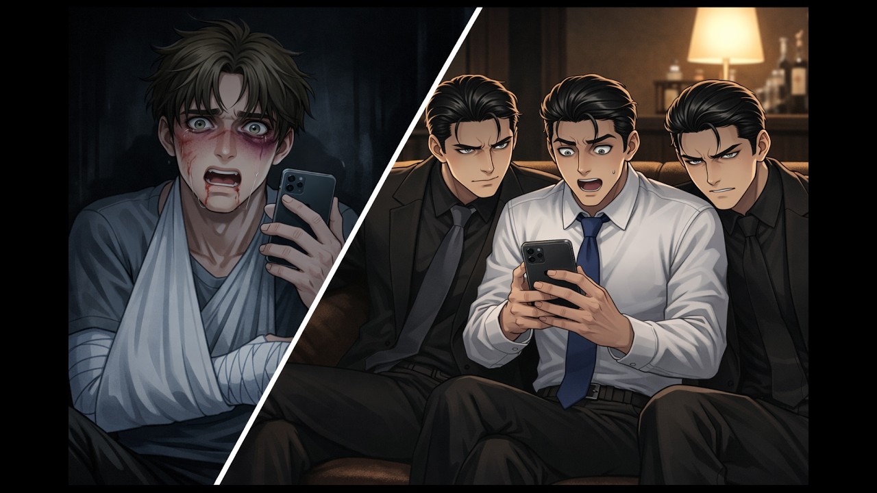 Mute Omega Texted “He Broke My Arm” to the Wrong Number — The Cold Triplet Alpha Replied