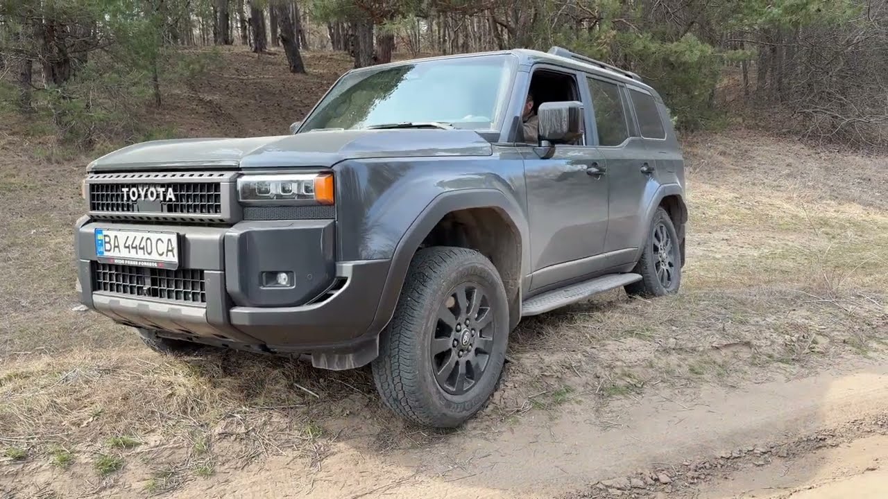 TOYOTA LC PRADO 250 засадил в диагоналке