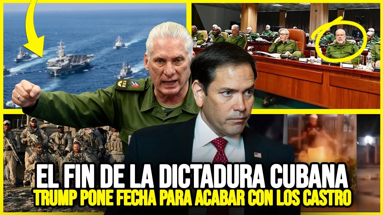 ÚLTIMA HORA🚨 Filtran FECHA EXACTA del FIN de los CASTRO//PLAN SECRETO de USA//La CAÍDA es INMINENTE