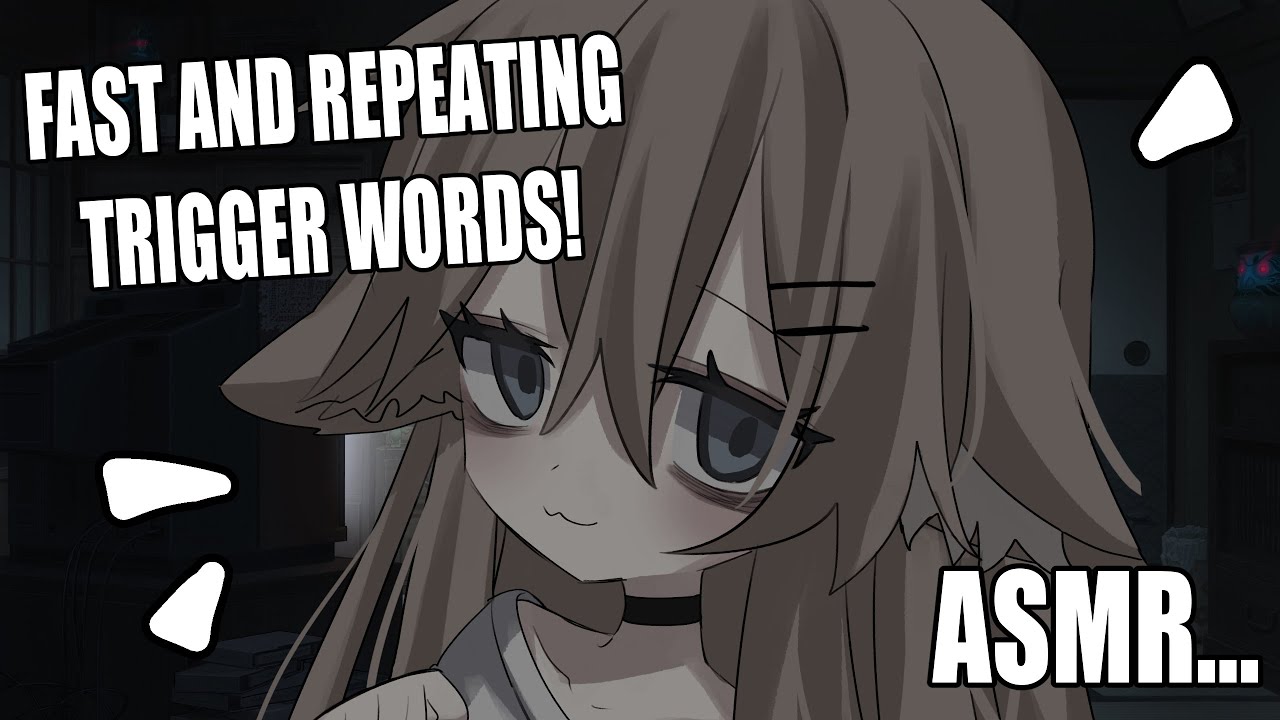 【LO-FI ASMR】Fast & Repeating Trigger Words!