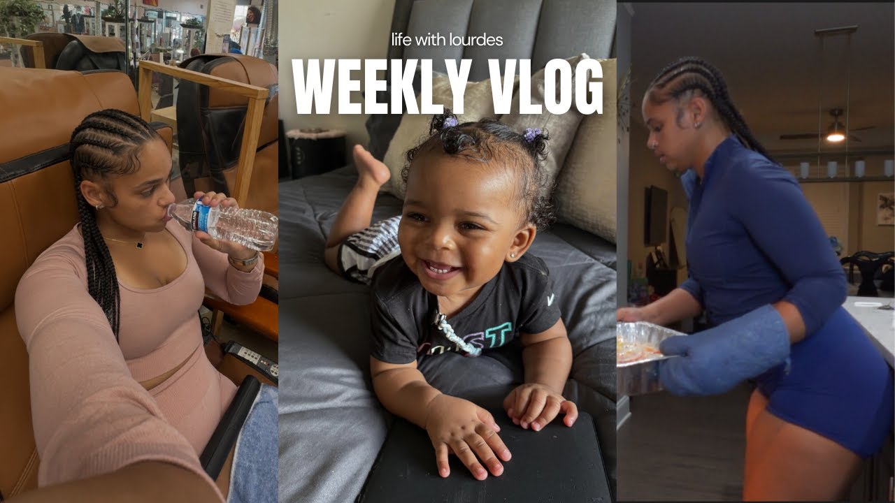 WEEKLY VLOG: Cook My Famous Meal W/ Me + Park Day + Family Lunch Date + Self Maintenance