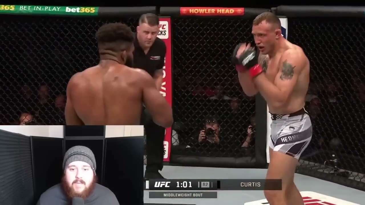 MMA GURUs FUNNY Reaction to Jack Hermansson vs Chris Curtis