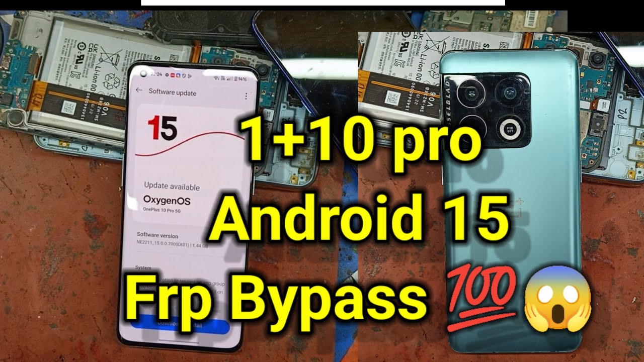 ONEPLUS 10 PRO FRP BYPASS WITHOUT PC ✔ ONEPLUS NE2215 GOOGLE LOCK BYPASS ✔ ONEPLUS NE221 android 15