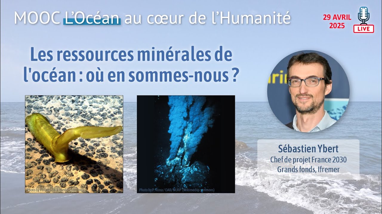 Les ressources minérales de l'océan : où en sommes-nous ? / Sébastien Ybert