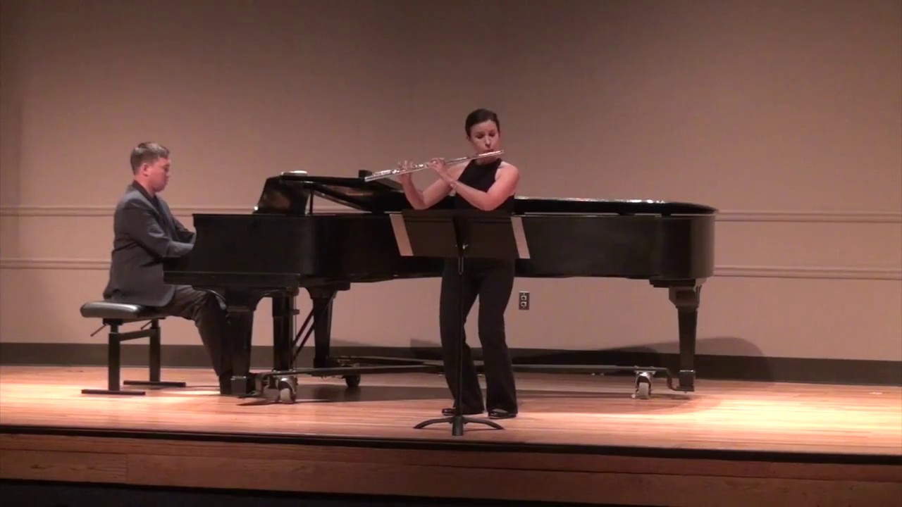 Martin Kennedy, Four Songs I. Ferocious - Alina Windell, flute - Jeremy Samolesky, piano