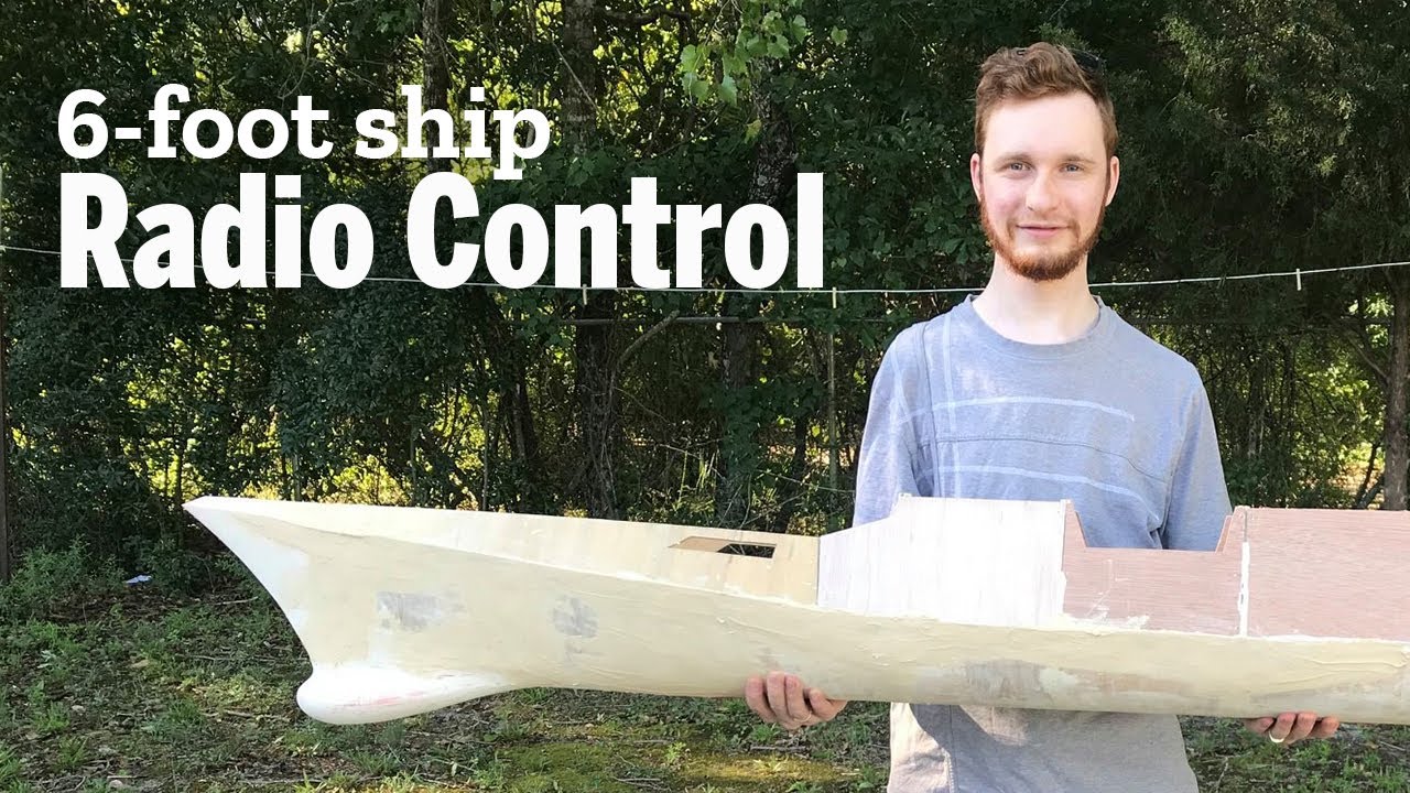 Building a 1:120 Scale Radio-control Destroyer