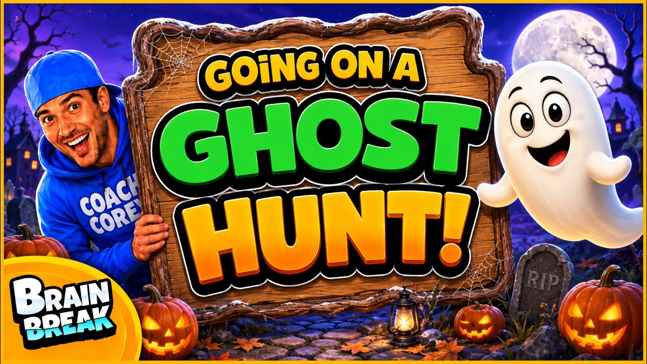 🟪 Going on a Ghost Hunt 🟪 Brain Break 🟪 Halloween Brain Breaks for Kids 🟪 Danny Go Inspired