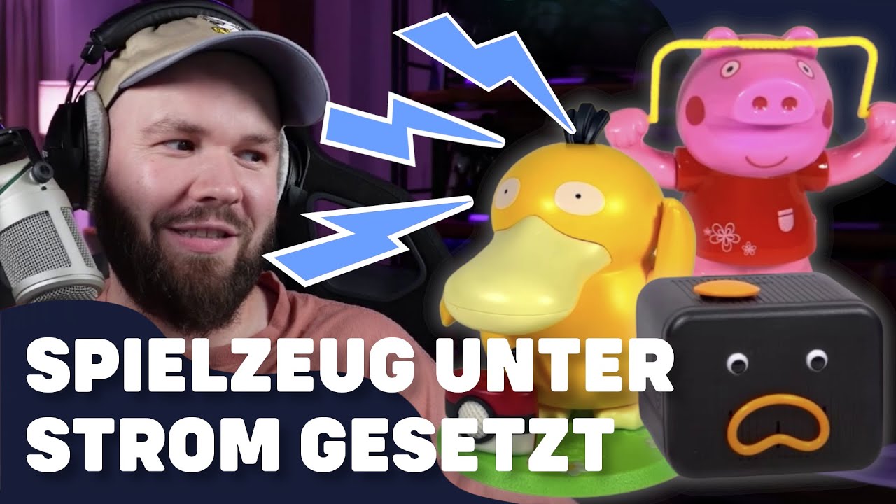 Spielzeug dreht durch wegen ZU VIEL Strom! (GEFÄHRLICH) (REACTION)