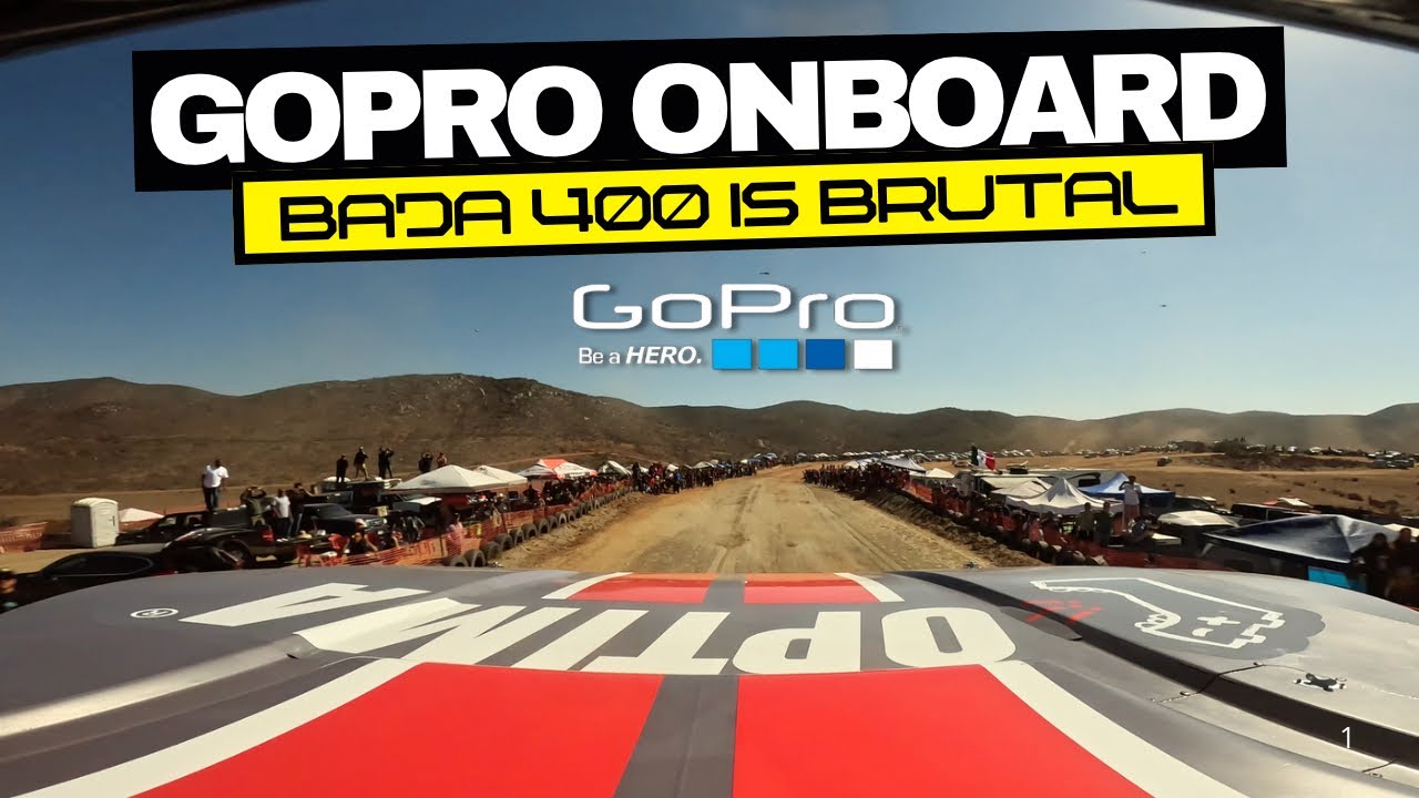 Baja 400 Trophy Truck Chaos! GoPro Onboard