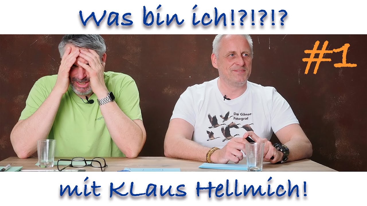 Was bin ich!? #1 mit Klaus Hellmich @lichtbildidealisten