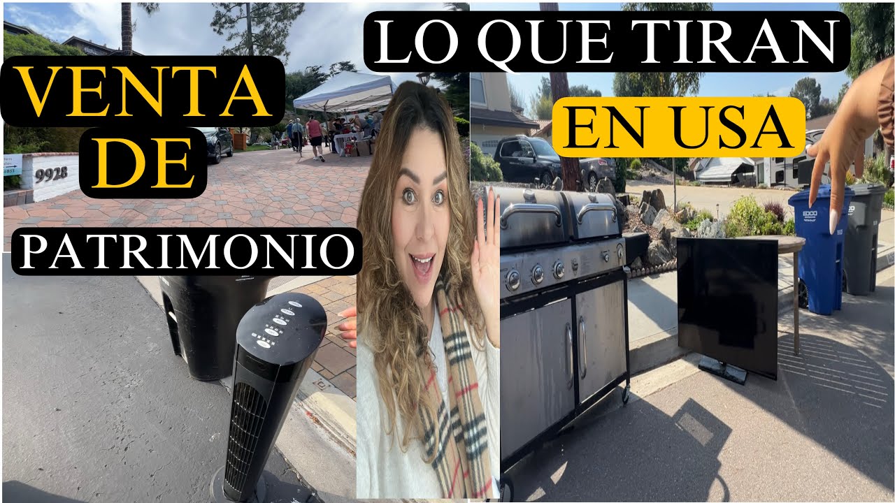 ESTATE SALE EN SAN DIEGO CAL/ MÁS LO QUE TIRAN EN USA ✅