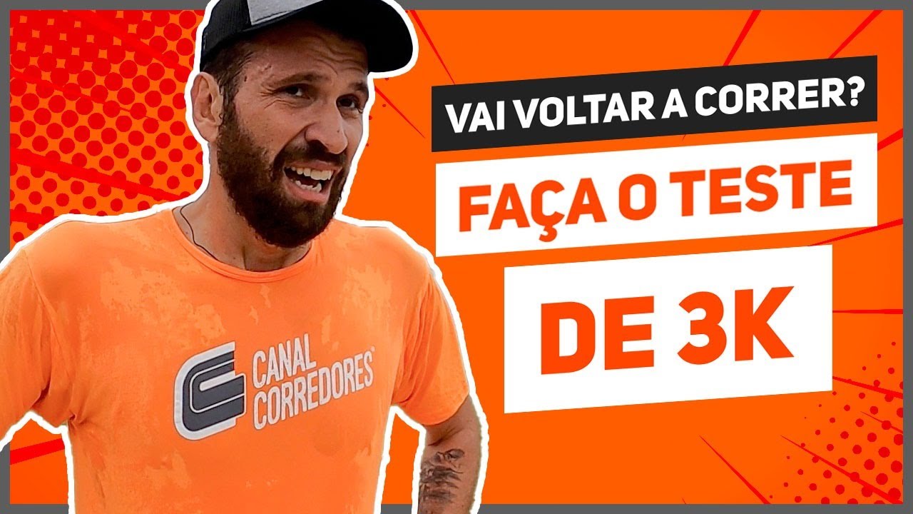 Vai voltar? Faça o teste de 3k!