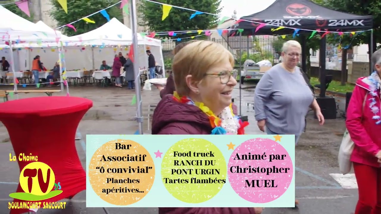 Doulaincourt Saucourt énorme succès de l'animation en toute convivialité