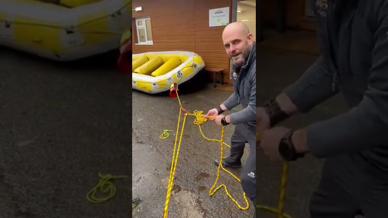 How to...3:1 MECHANICAL ADVANTAGE at Parkwood Outdoors Dolygaer, Wales