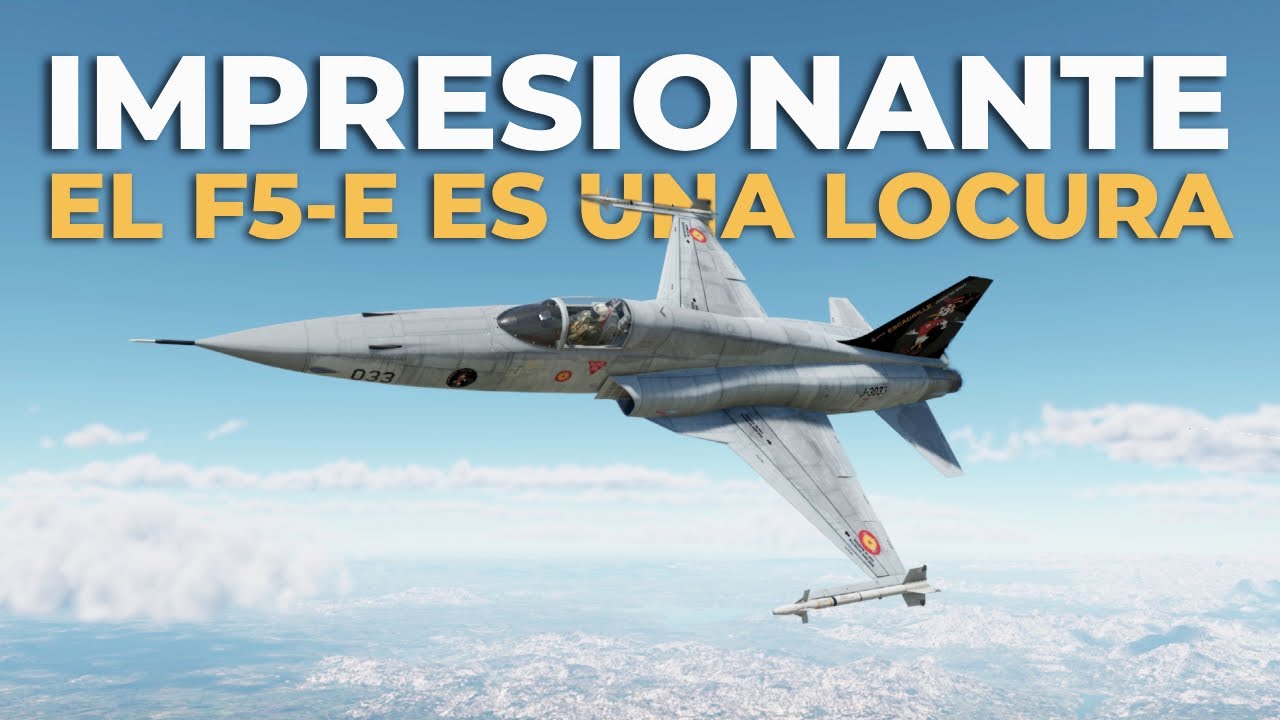 PARTIDAZA (7 kills) F-5E en Batallas Realistas | War Thunder