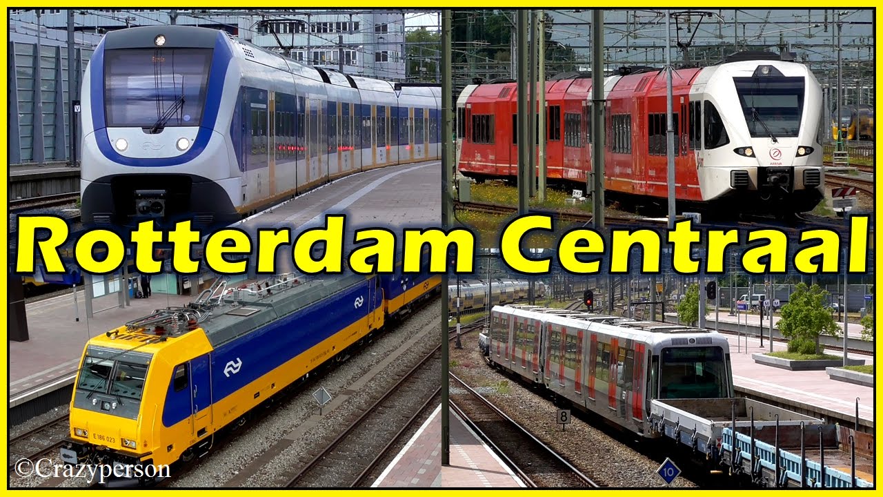 Treinen op / Trains at: Rotterdam Centraal (29 juni 2016)