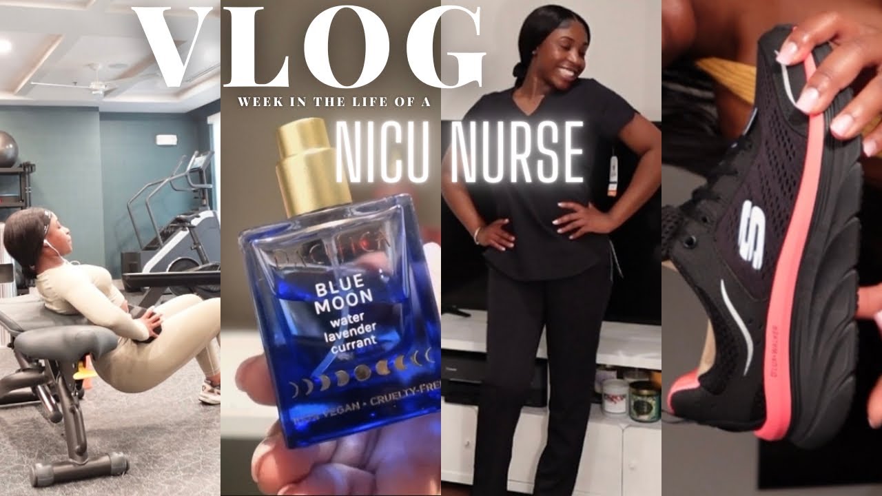 VLOG: Nightshift NICU Nurse | Essentials | Amazon Haul | Workout