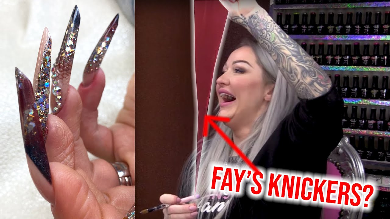 Fay's Favourites Part 2 - Netting and Ombre Glitters - Worst Client Ever