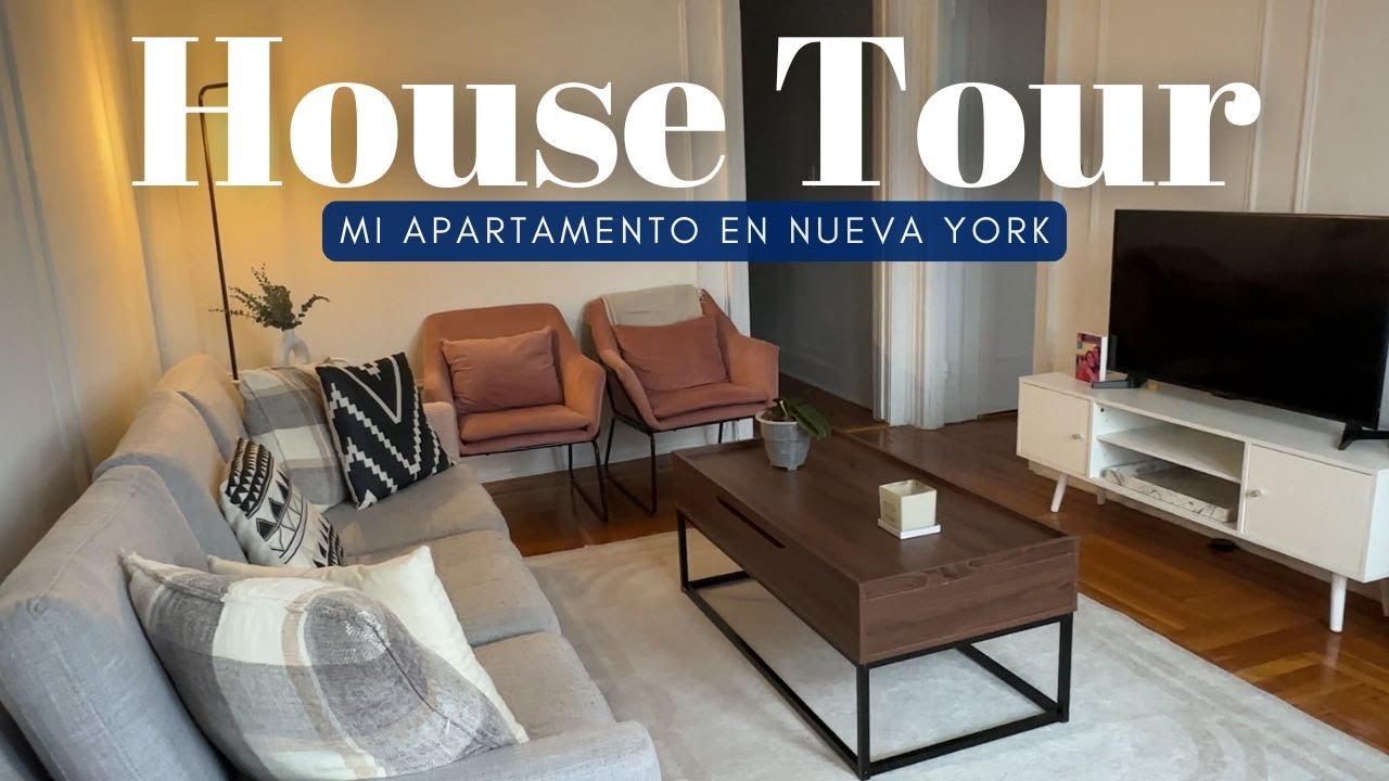HOUSE TOUR - Mi apartamento en Nueva York - Viviendo sola en Estados Unidos