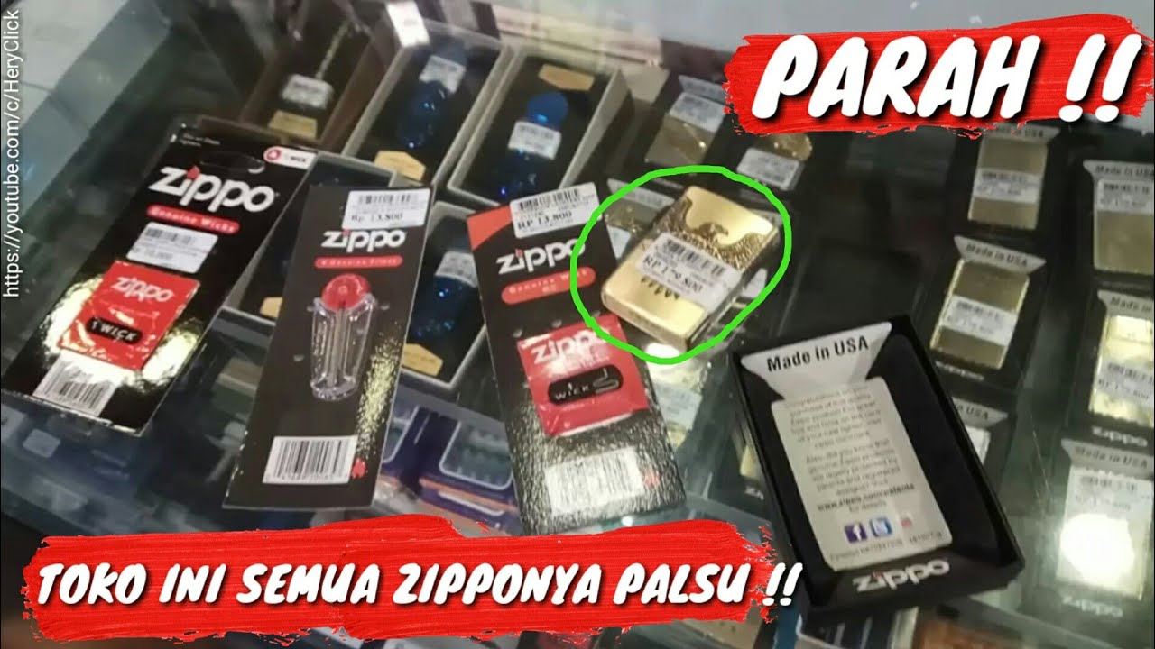 Зажигалки ZIPPO, продающиеся в этом супермаркете, — все ПОДДЕЛЬНЫЕ Zippo и ОЧЕНЬ ДОРОГИЕ!!