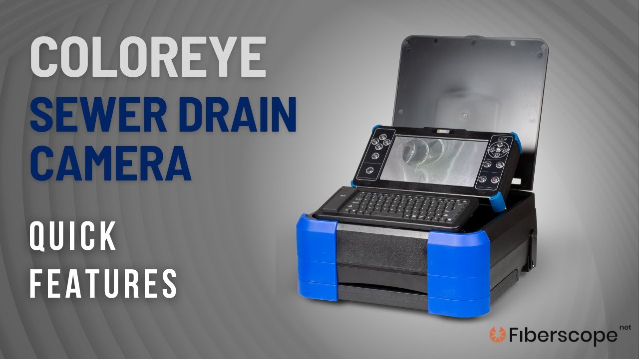 ColorEye Sewer Drain Camera | Quick Features & Footage #inspectioncamera #features #pipeinspection