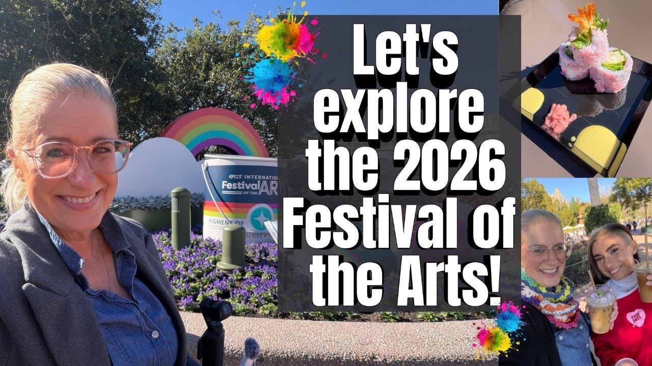 My EPCOT Festival of the Arts Review! | Food, Friends, and SO MANY Laughs