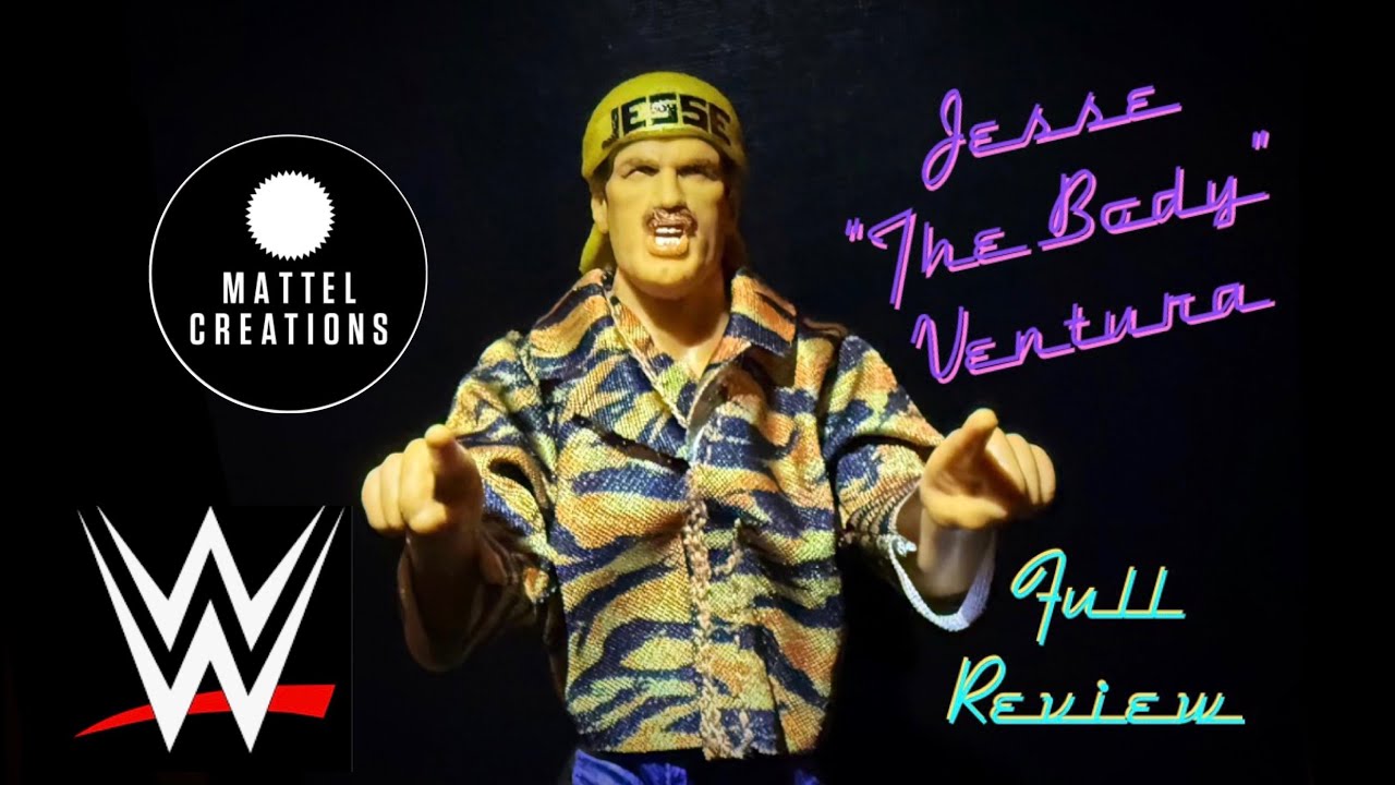 Full Unboxing & Review — Mattel Creations WWE Ultimate Jesse “The Body” Ventura Figure!
