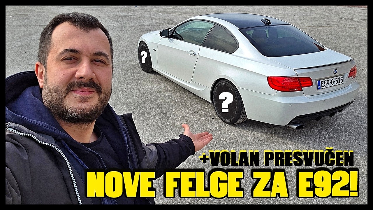 MOJ BMW COUPE DOBIJA NOVE FELGE… I TO DVA BROJA VEĆE!