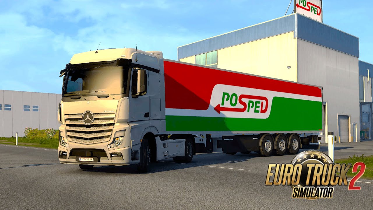 Mercedes Actros | Realistic POV Drive | Euro Truck Simulator 2 1.51 #ets2