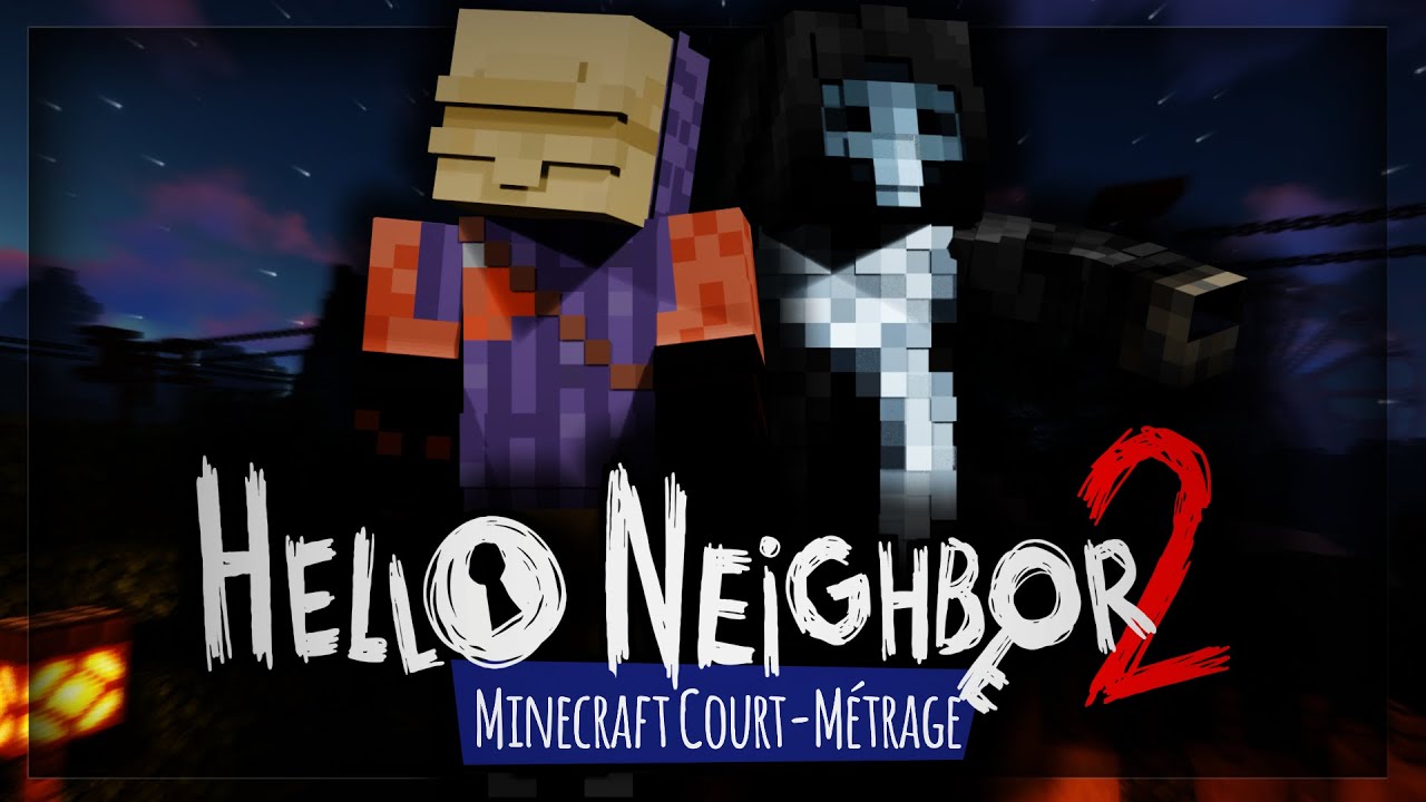 HELLO NEIGHBOR - Court Métrage Minecraft Horreur