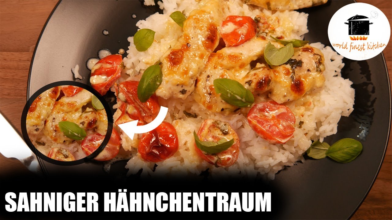 Sahniger Hähnchentraum😋