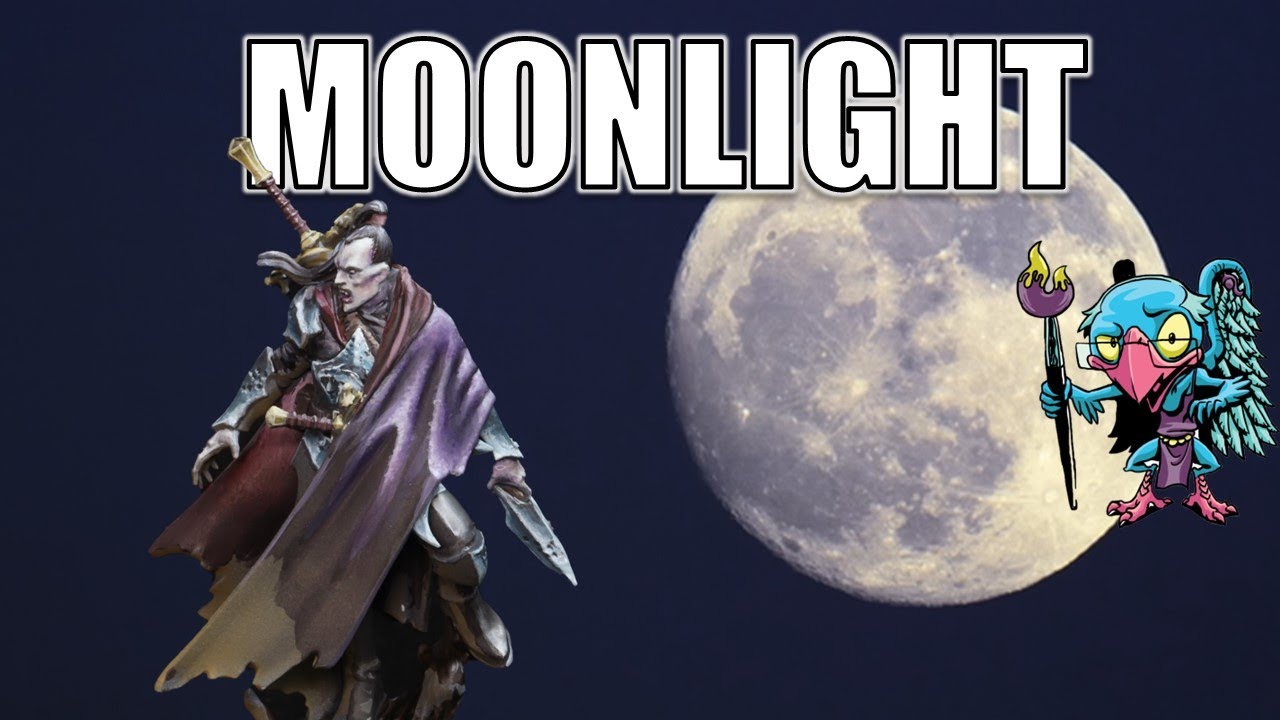 How to Paint Minis in Moonlight - HC 365