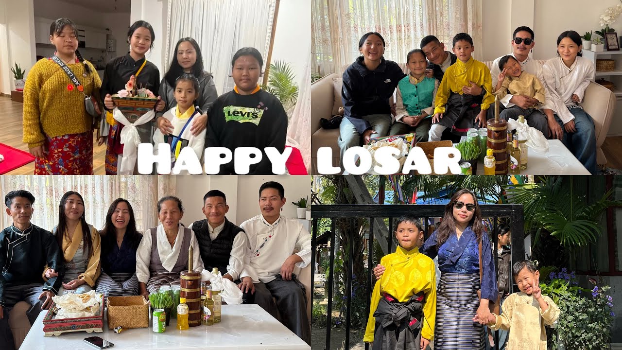 First time celebrating losar with my whole family and family reunion🌾#tibetanyoutuber #losarfestival
