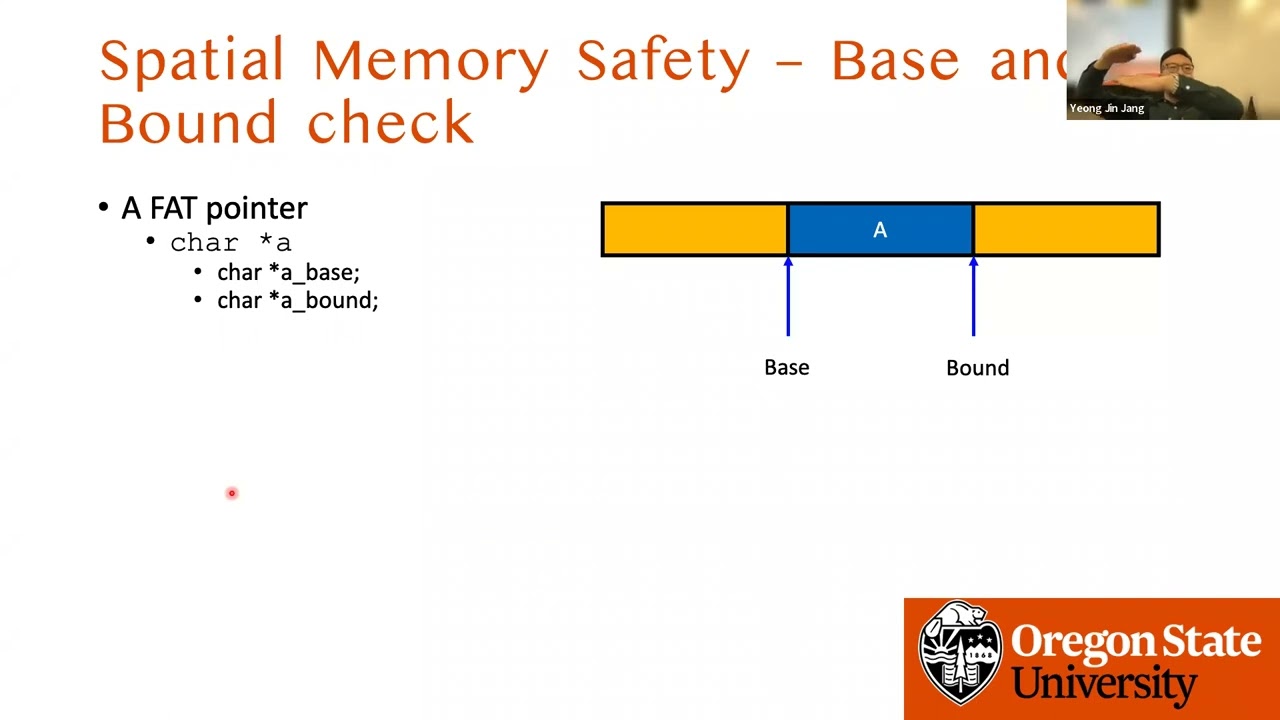 CS499/579 Winter 2023 Cyber Attacks and Defense Lecture 8 -- SoftBound, DEP and Stack Cookie