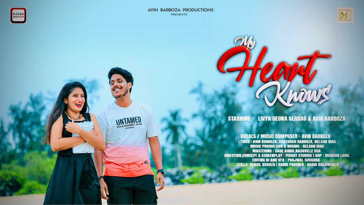 My Heart Knows ~ AVIN – Official Video | Indie Love Song | Konkani/Hindi/Eng | Prod by Nelson Dias