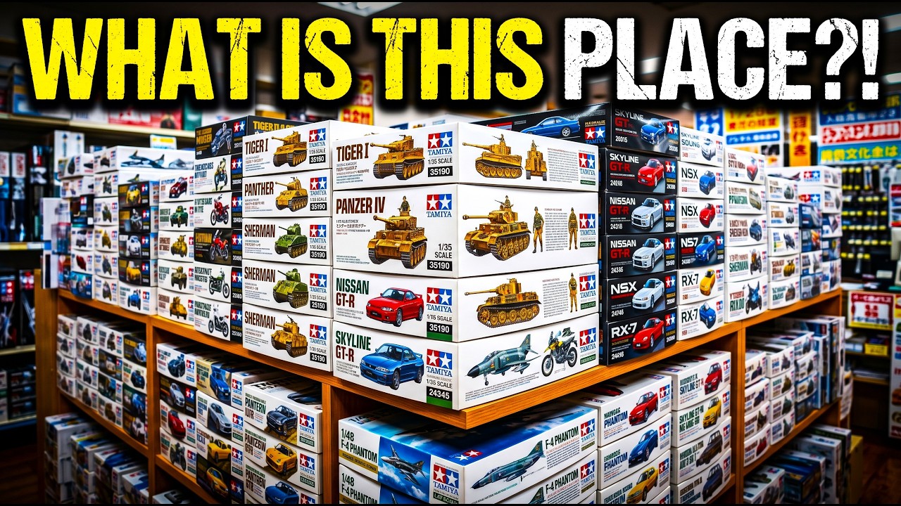 Unveiling TAMIYA World: A Day at Joshin Osaka!