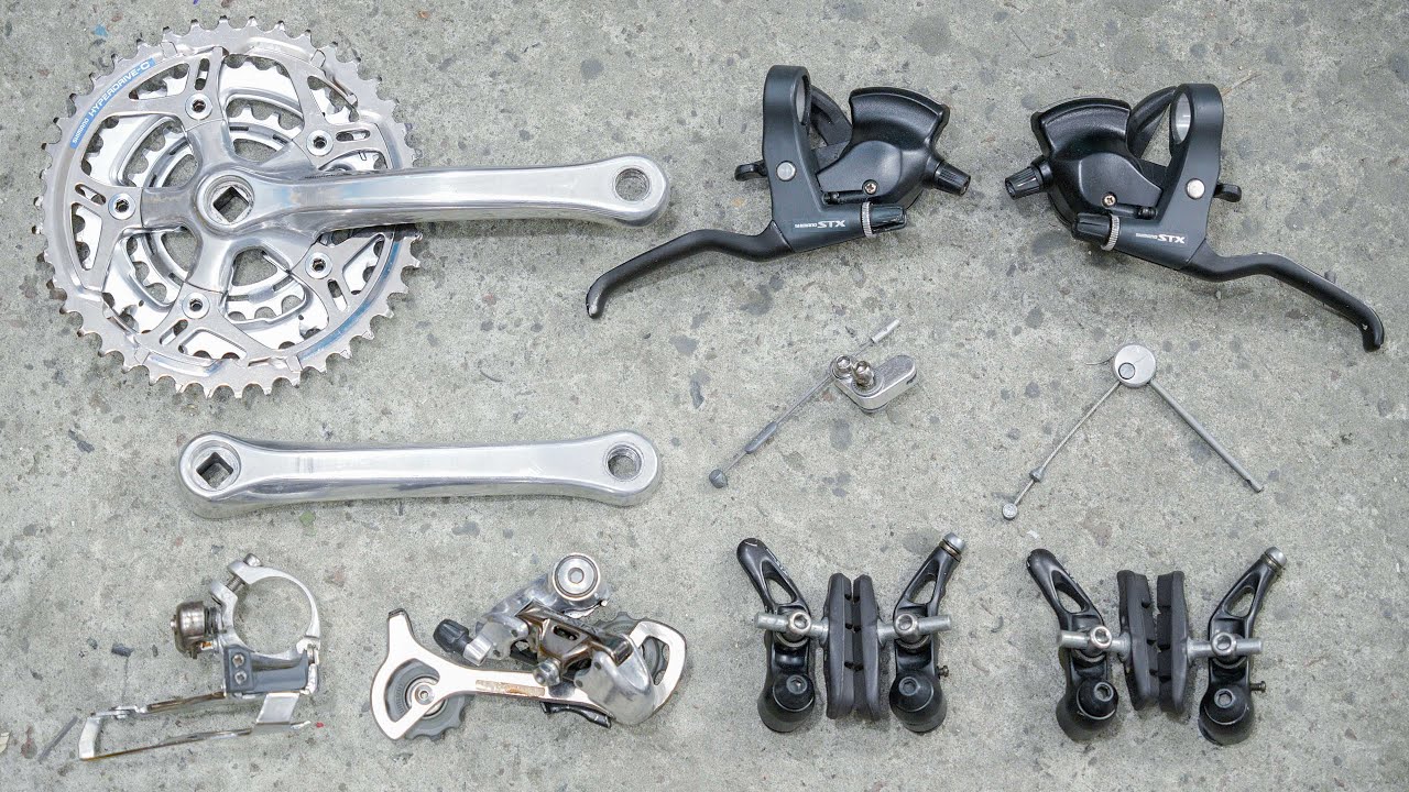 The Legendary 3x7 groupset - Shimano STX ASMR