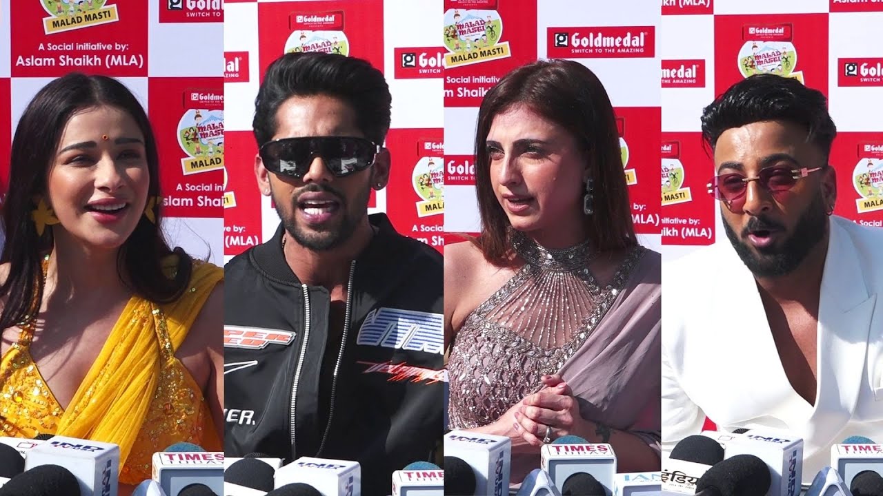 Bigg Boss 19 Farhana Bhatt, Baseer Ali, Shehbaz Badesha, Nyra at Malad Masti Full Video