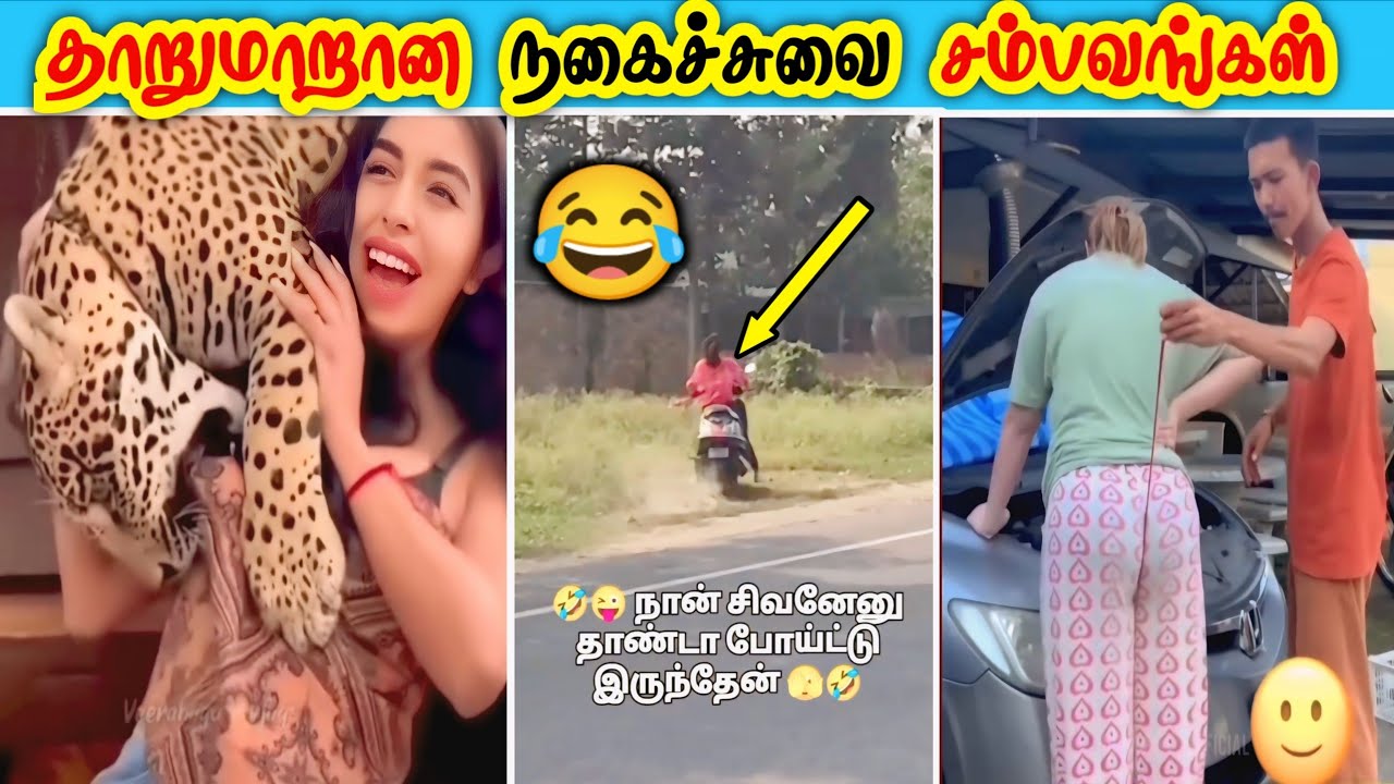 சிறுத்தையோட கடி இன்னைக்கு ஒரு புடி😆 சிரிப்பு சம்பவங்கள் 😂